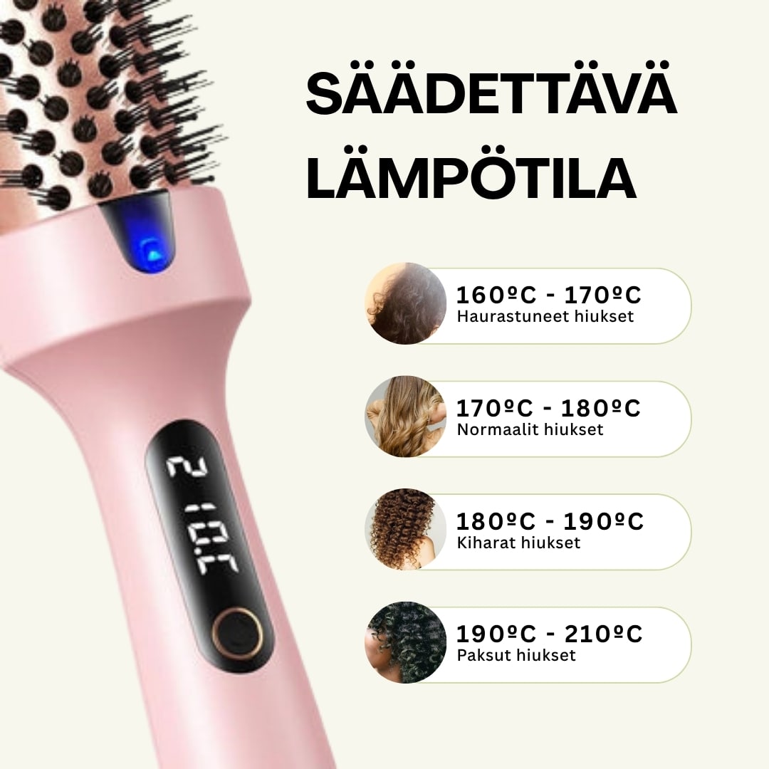 Keraaminen ioninen lämpöharja