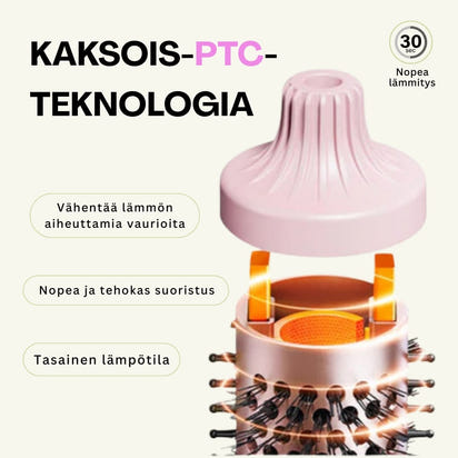 Keraaminen ioninen lämpöharja