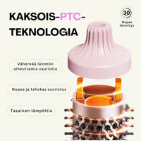 Keraaminen ioninen lämpöharja